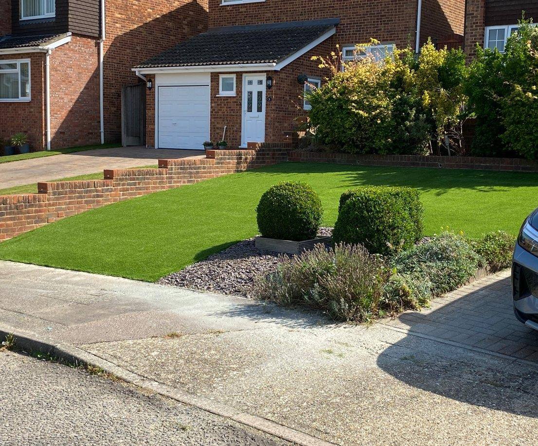 Natural Lawn — Front Garden, Strood