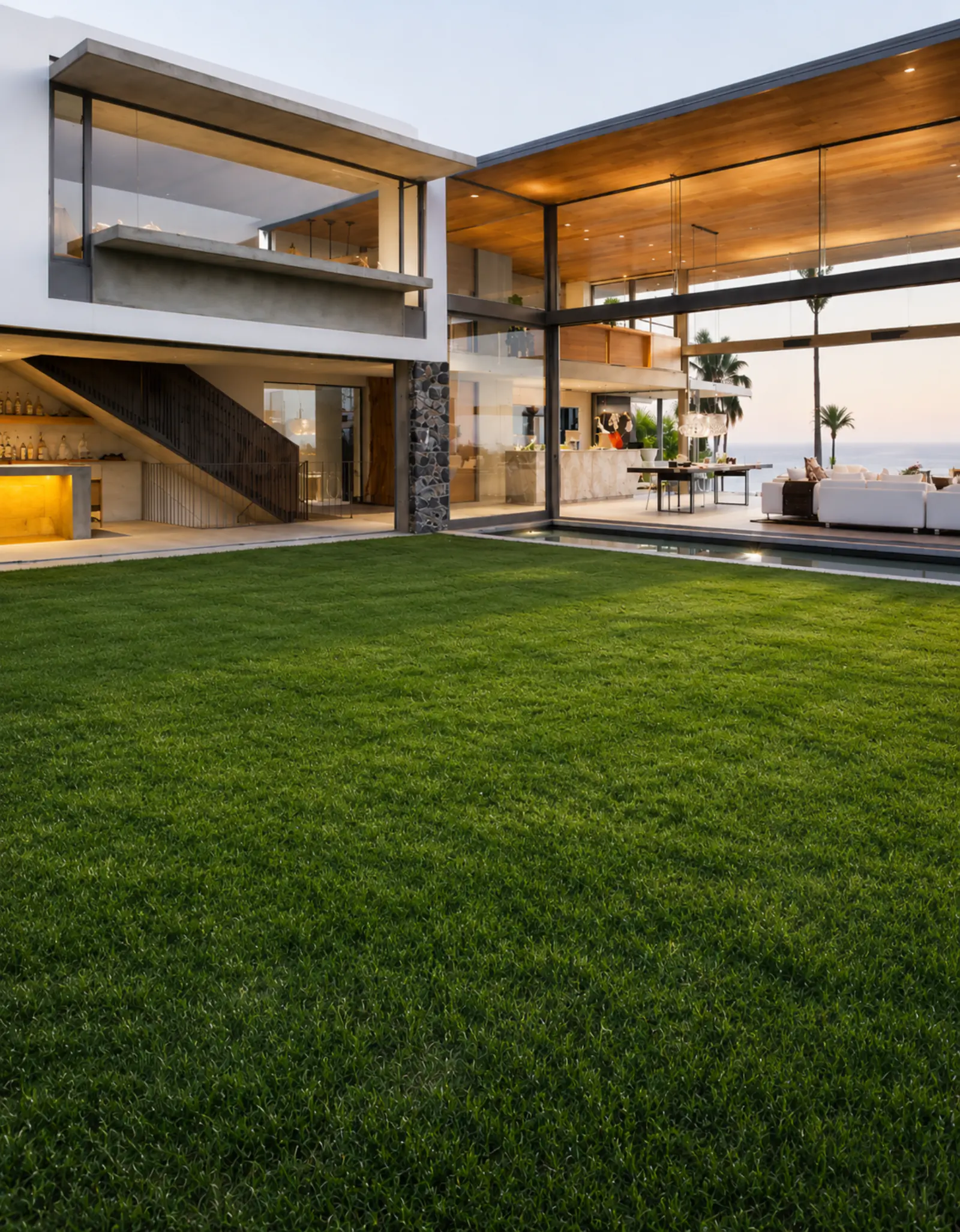 Luxury residential artificial lawn install — Guardian Artificial Lawns